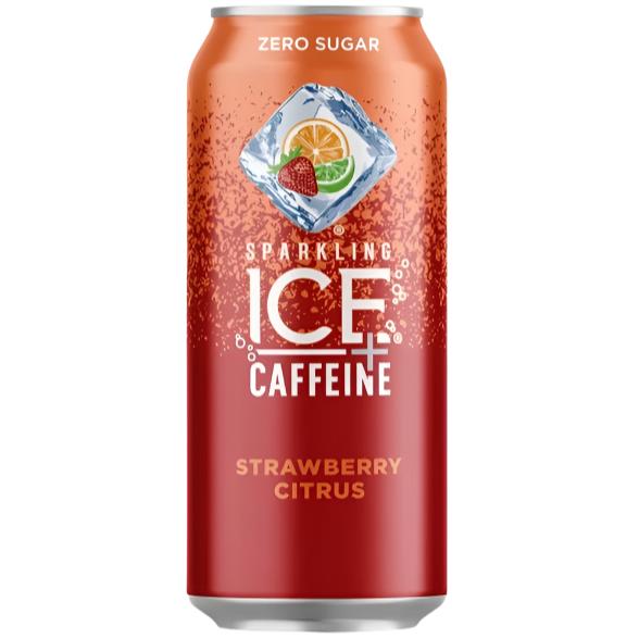 Sparkling Ice +Caffeine Energy Drinks - 16 oz.