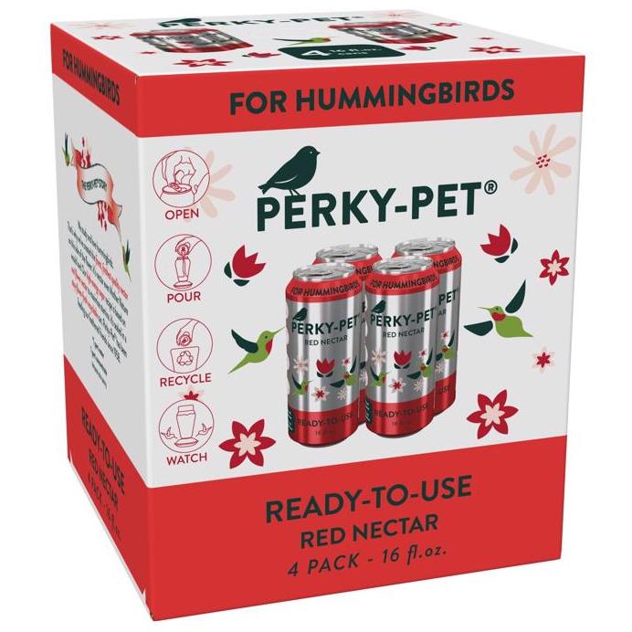 Perky-Pet Hummingbird Nectar Liquid Concentrate Cans