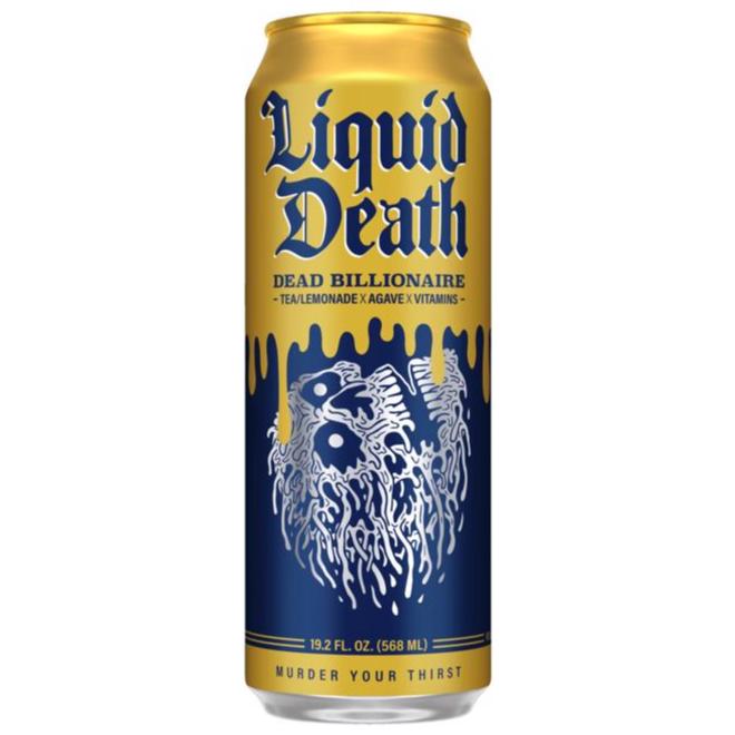 Liquid Death Spring Water & Tea - 19.2 oz.