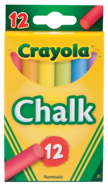 Crayola Stick Chalk - 12 pc.