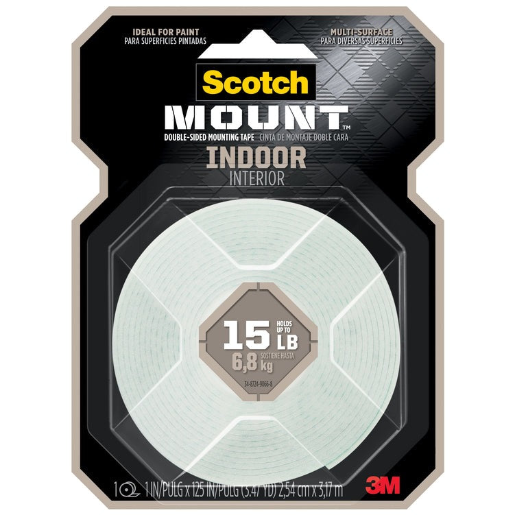 3M Scotch-Mount Double-Sided Foam Mounting Tape