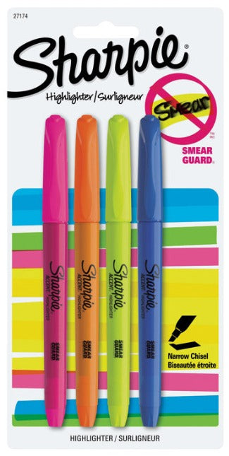 Sharpie Accent Neon Highlighters