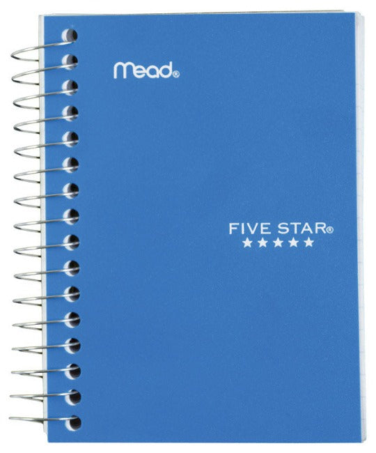 Five Star College Ruled Mini Notebook - 200 pg.