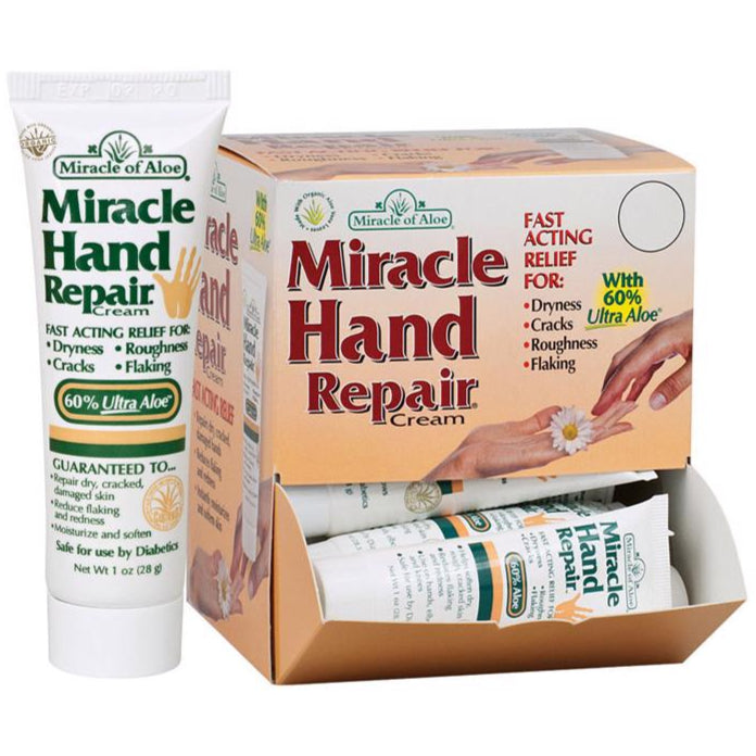 Miracle of Aloe Organic "Miracle Hand Repair" Lotion - 1 oz.