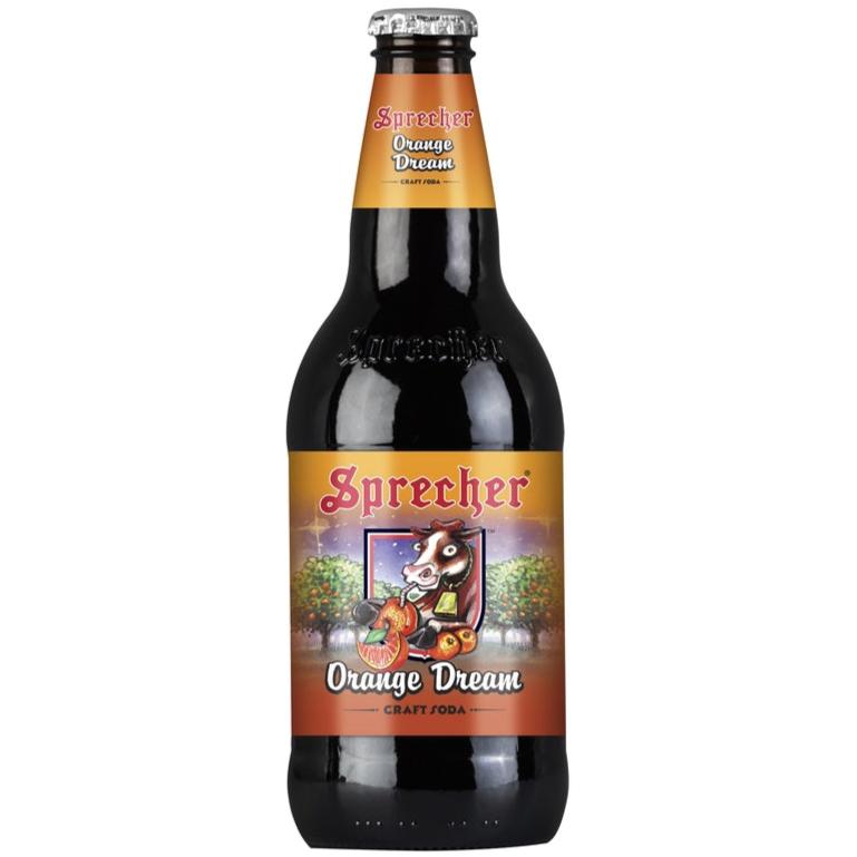 Sprecher Orange Dream Soda - 16 oz.