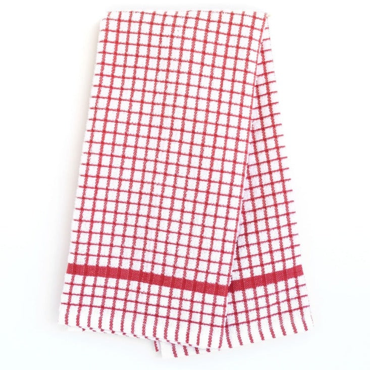 Grid Pattern Terry Kitchen Dishtowels - 20" x 30"