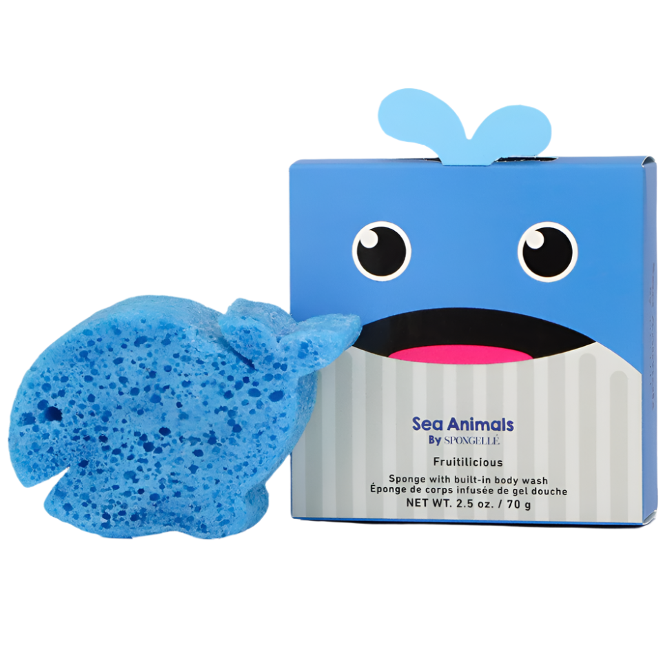 Spongelle Sea Animal Bath Sponge - 2.5 oz.