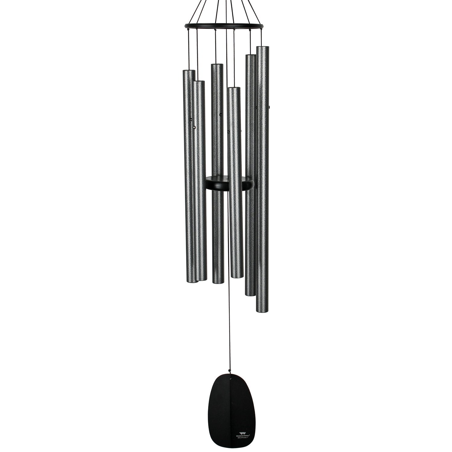 Bells of Paradise Windchime (Antique Silver) - 44"