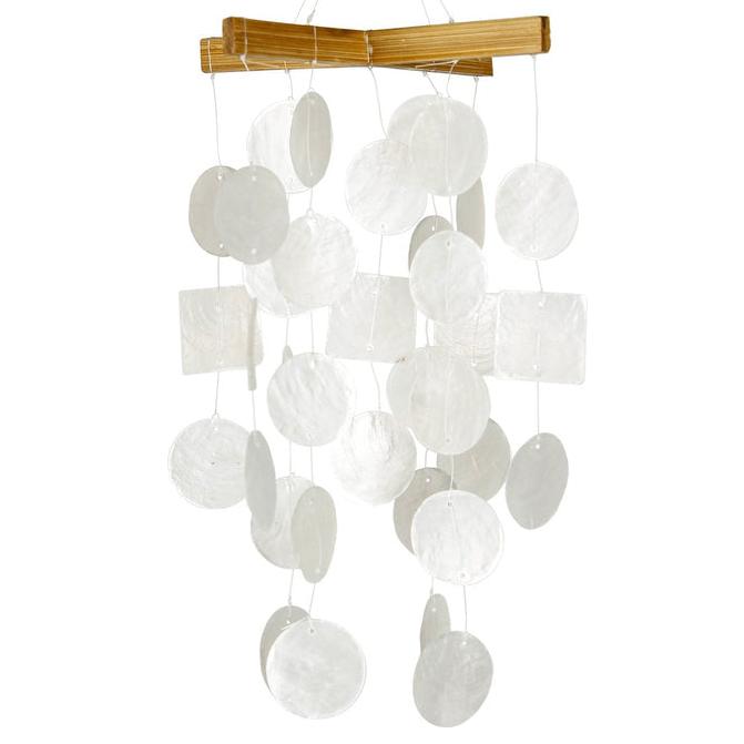 Woodstock Mini Capiz Chimes