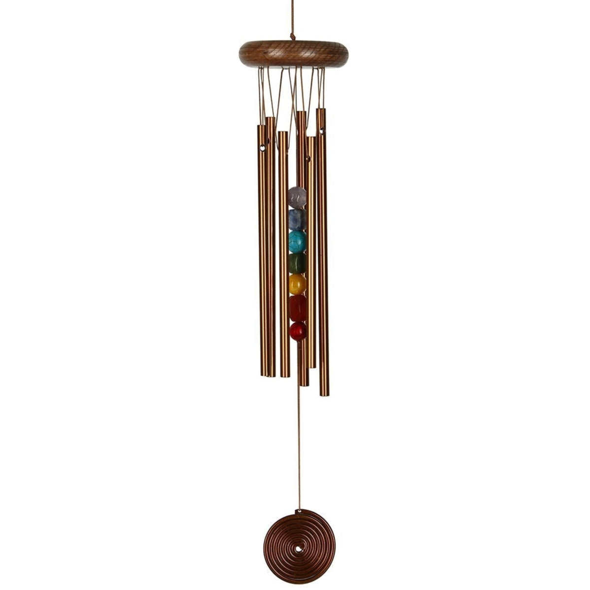 Bronze 7-Stone Chakra Windchimes