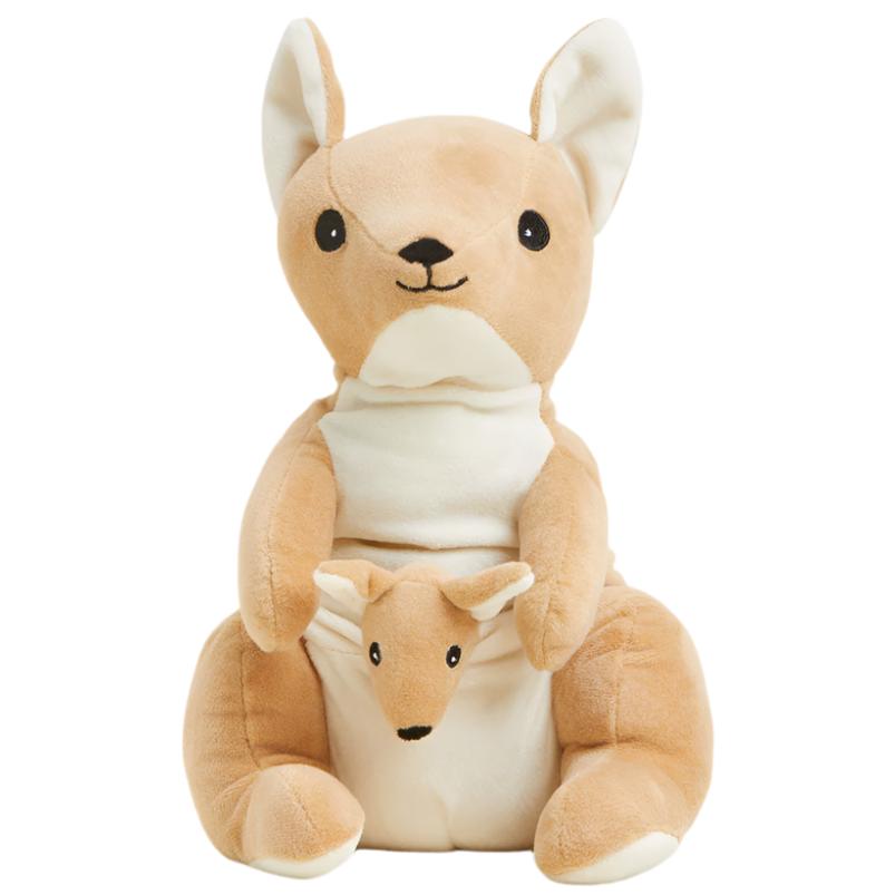 Warmies Plush Kangaroo & Joey