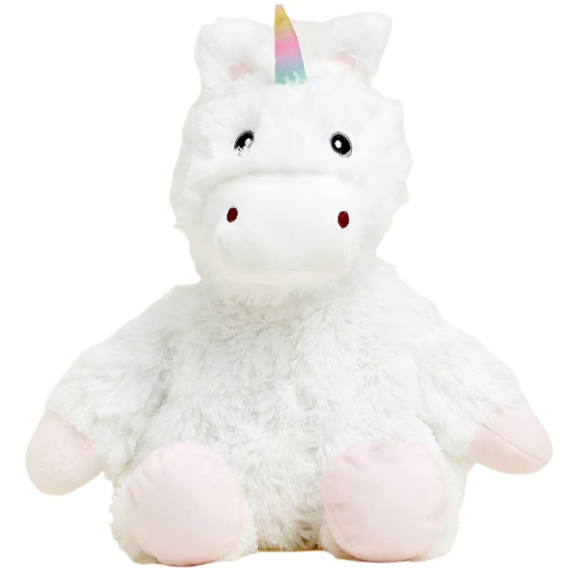 Warmies Plush White Unicorn