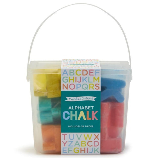 Alphabet Sidewalk Chalk Set