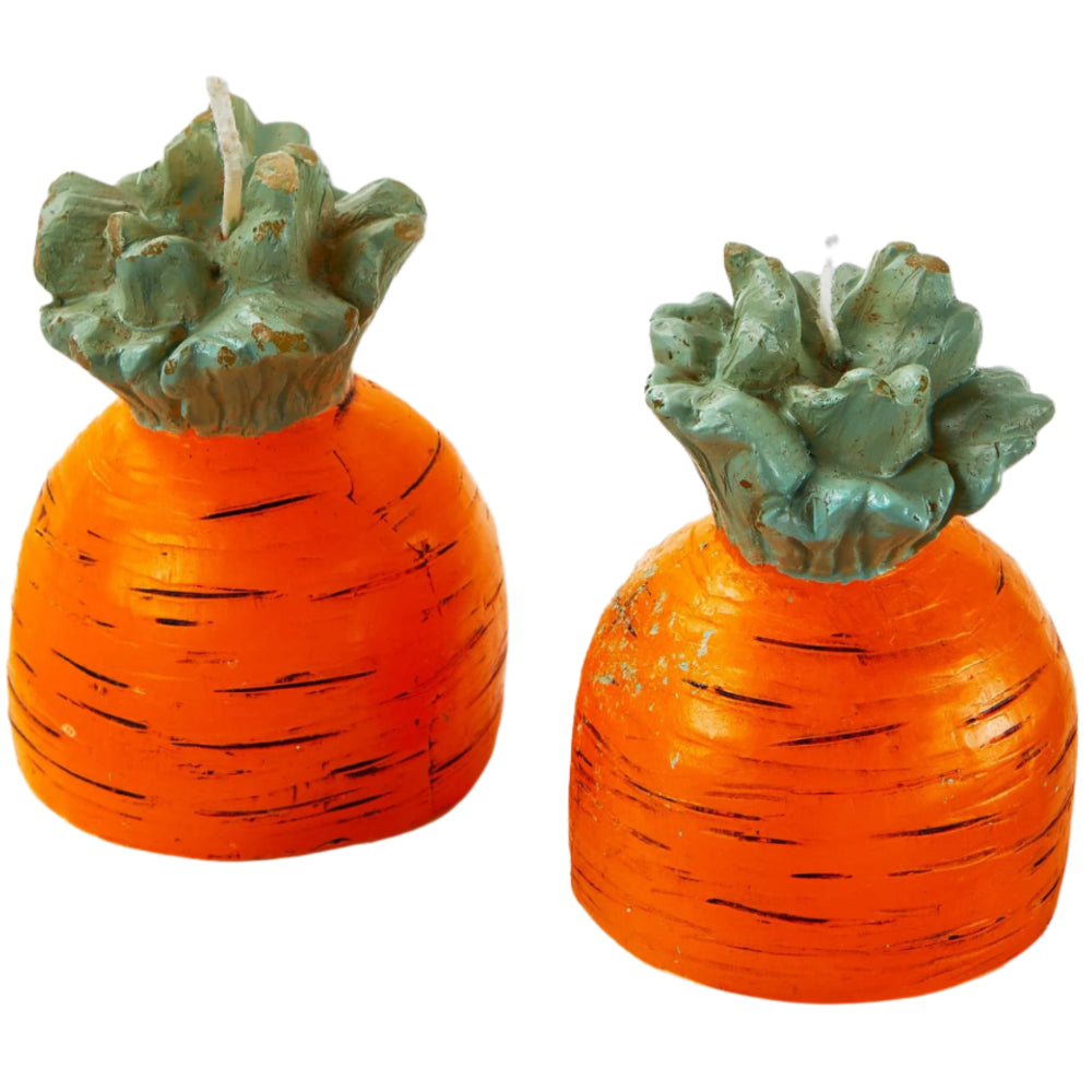 Carrot Top Paraffin Wax Candles - 2 pc.