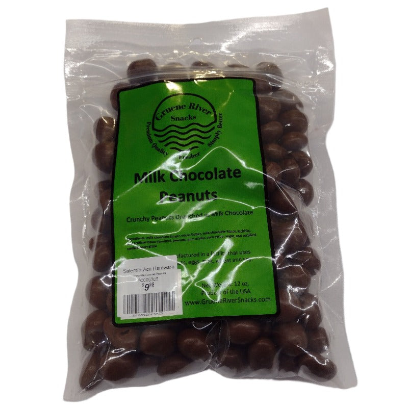 Gruene River Chocolate Covered Peanuts - 12 oz.