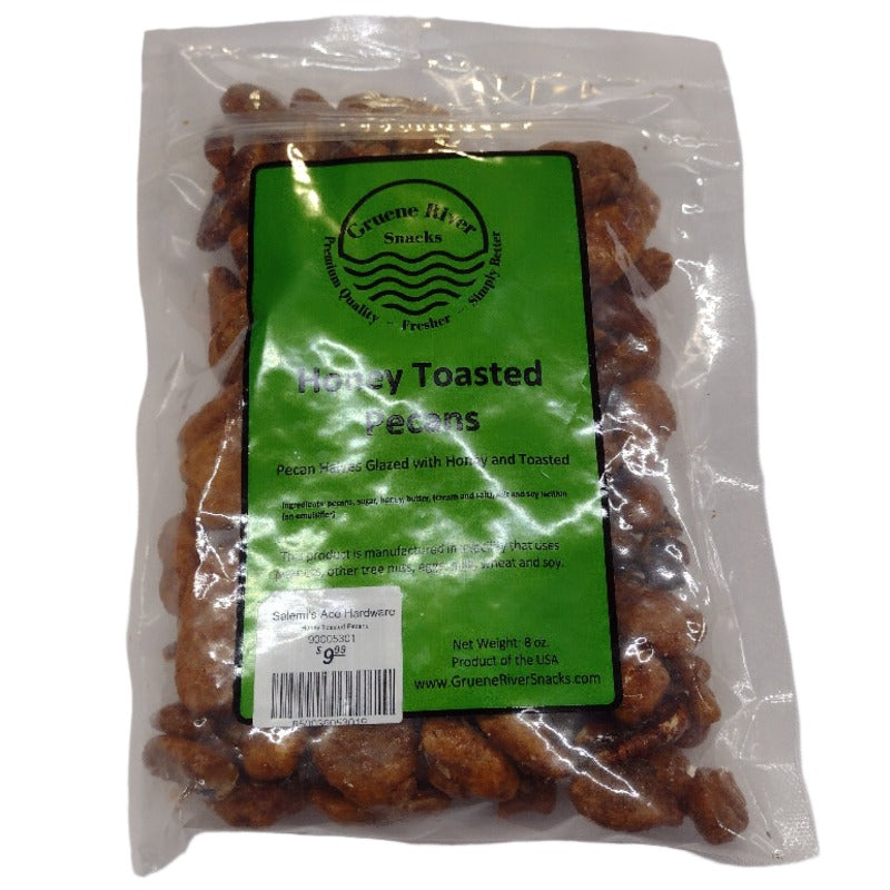 Gruene River Honey Toasted Pecans - 8 oz.