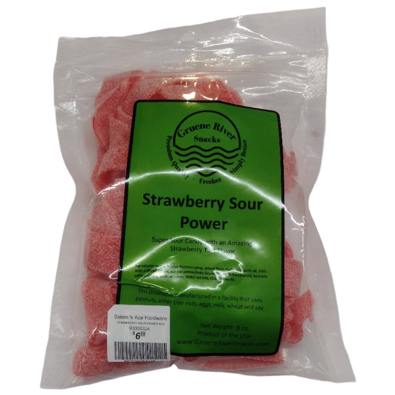 Gruene River Strawberry Sour Belts - 8 oz.