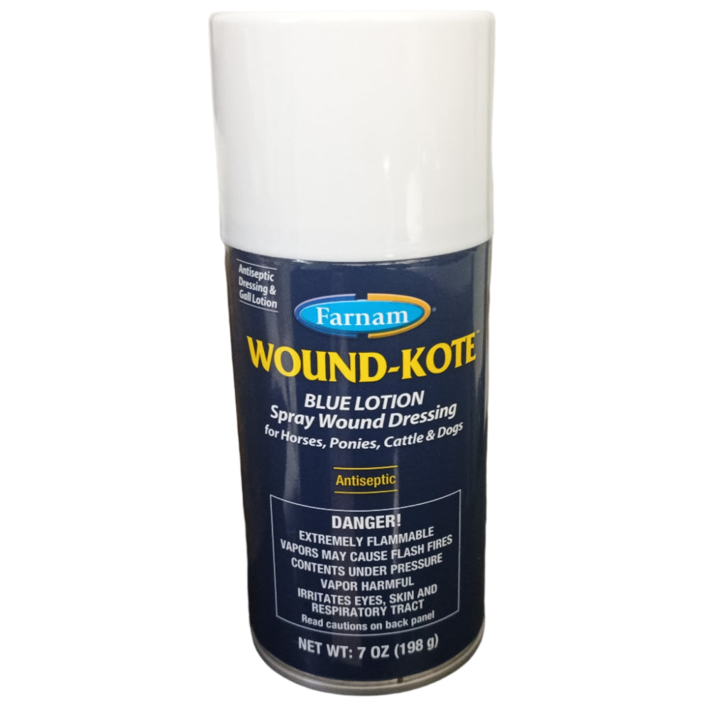 Farnam Wound-Kote Blue Lotion Spray - 7 oz.