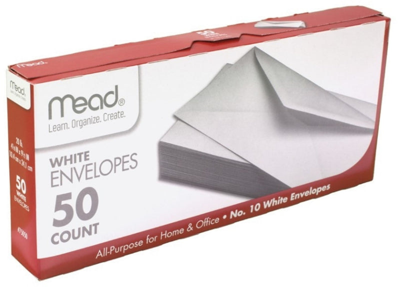 Mead Standard Office Envelopes - White