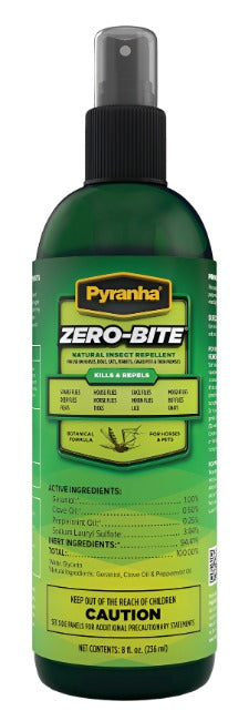 Pyranha Zero Bite Pet Insect Repellent - 8 oz.