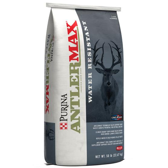 Purina AntlerMax with Water Shield Deer 20 Pellets - 50 lb.