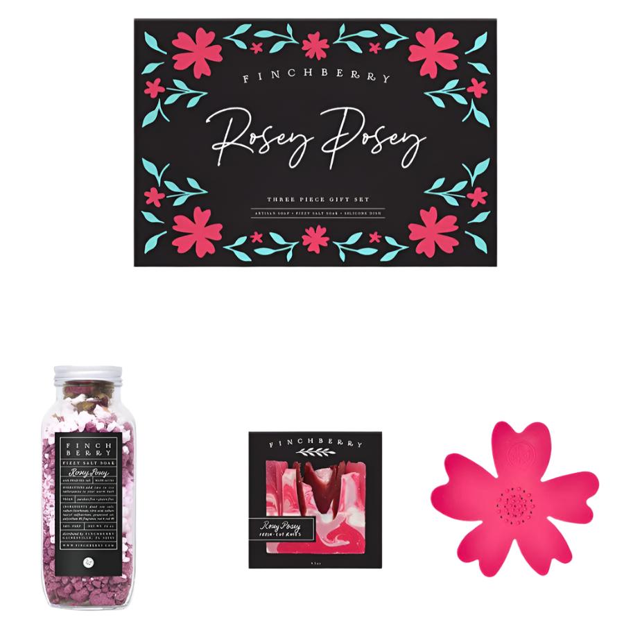 Finchberry Rosey Posey 3-Piece Gift Set