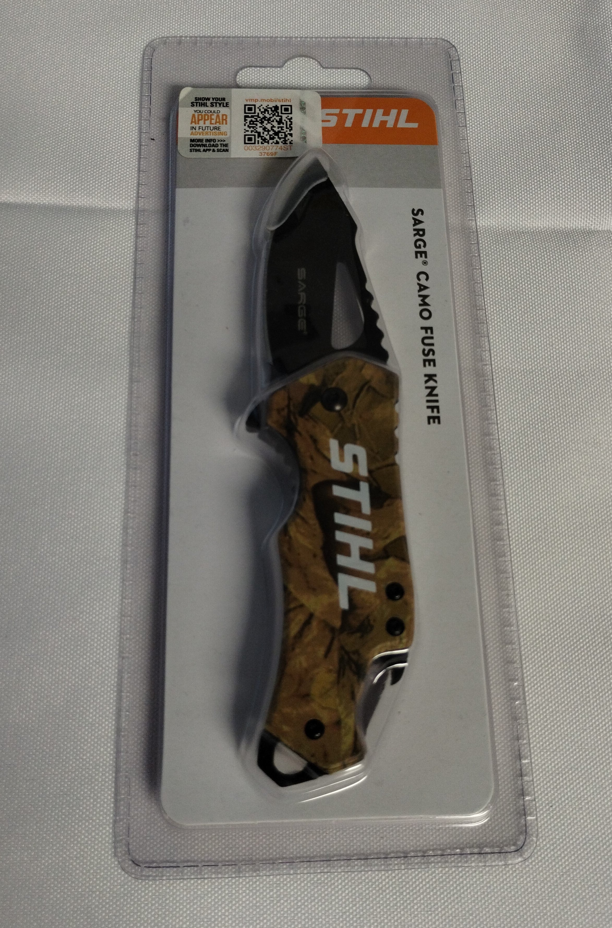 Stihl Sarge Camo Fuse Knife