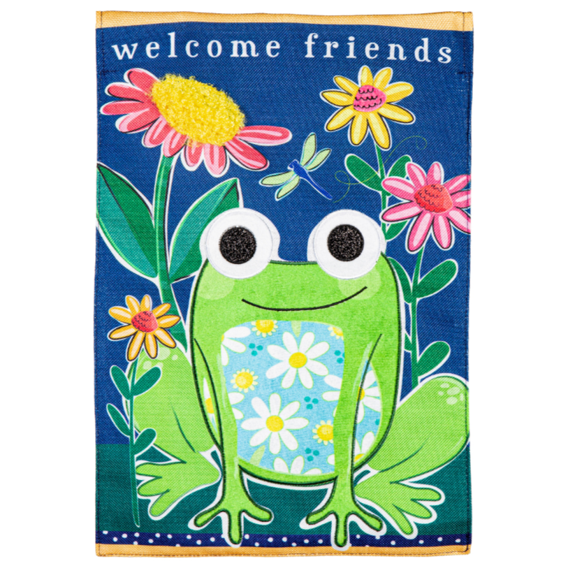 Evergreen "Welcome" Themed Garden Flags - 12.5" x 18"