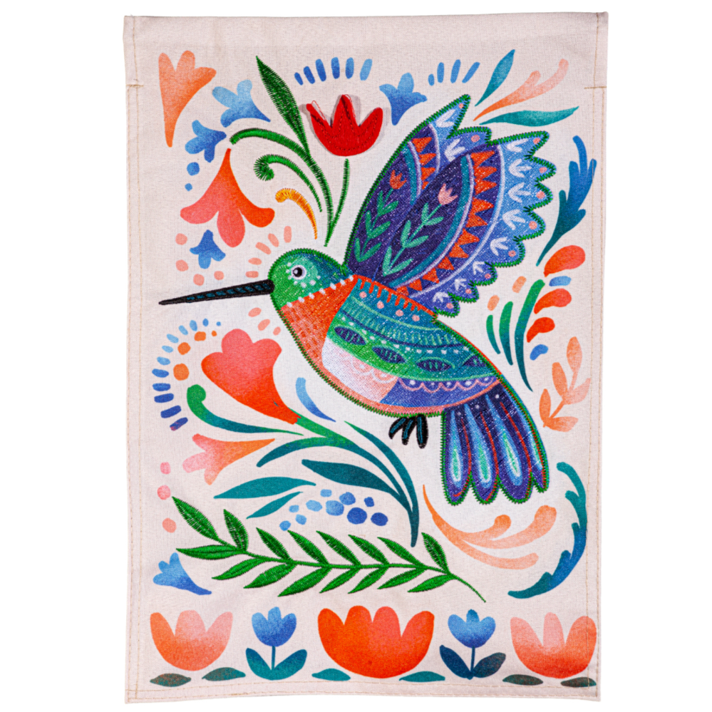 Evergreen Nature & Bird Themed Garden Flags - 12.5" x 18"