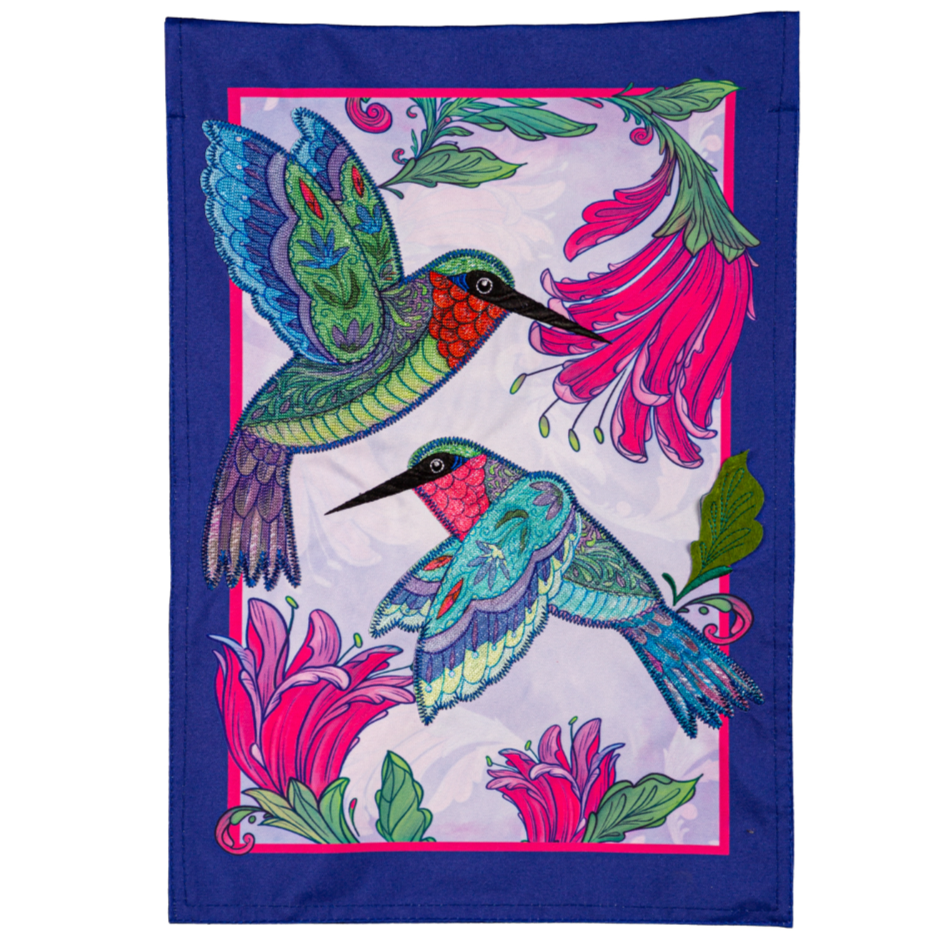 Evergreen Nature & Bird Themed Garden Flags - 12.5" x 18"