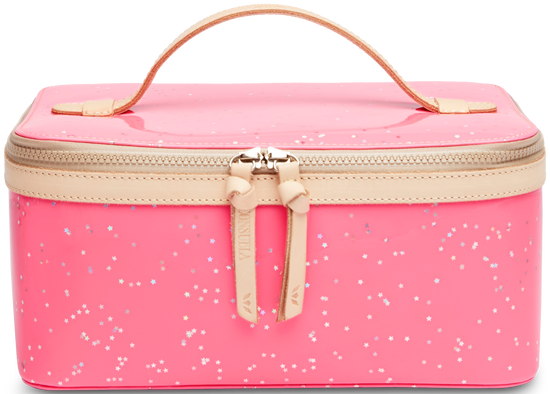 Consuela Train Case Cosmetic Bag