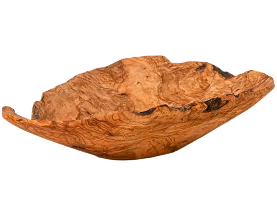 Italian Olivewood Root Salad Bowl - 16"