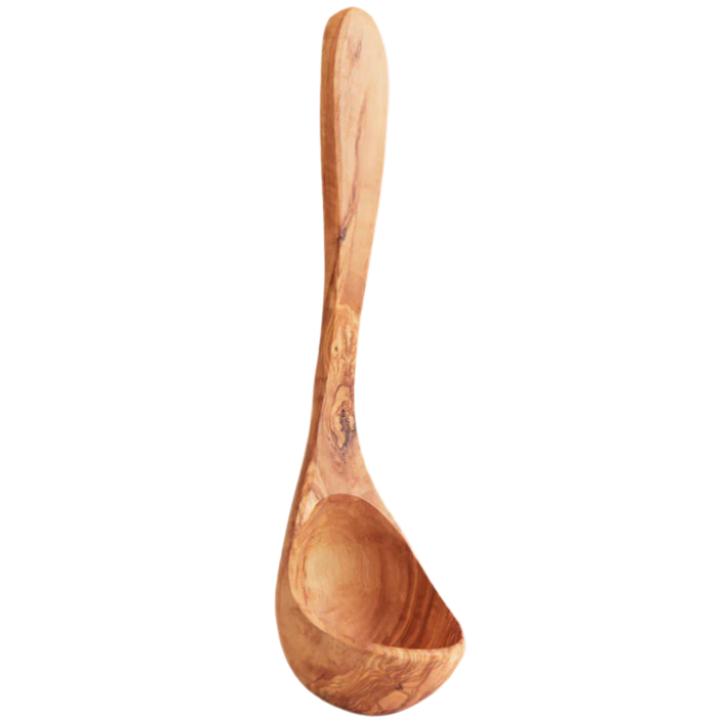 Italian Olivewood Soup & Pasta Ladle