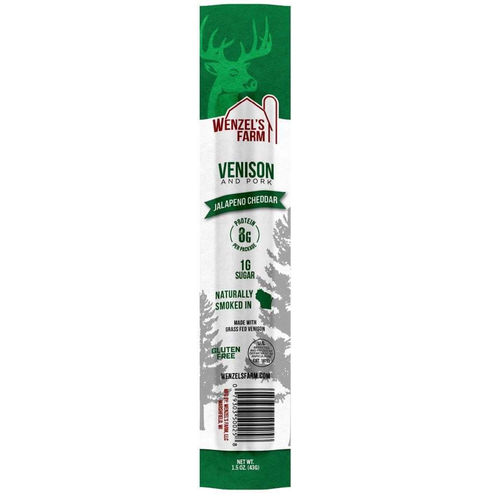 Wenzel's Farm Venison Snack Sticks - 1.5 oz.