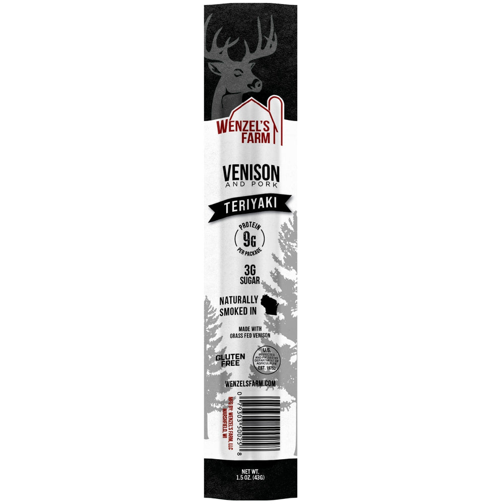 Wenzel's Farm Venison Snack Sticks - 1.5 oz.