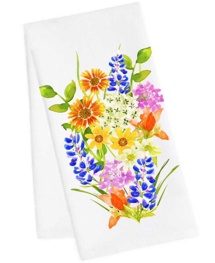 Wildflowers Tea Towel