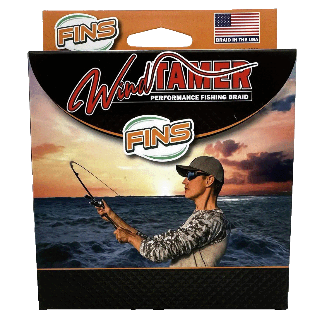 FINS Windtamer Braided Fishing Line