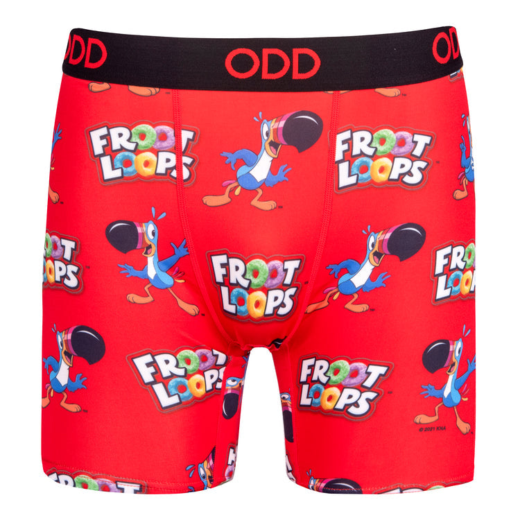 Odd Sox Men's Novelty Boxer Briefs (Snacks & Food)