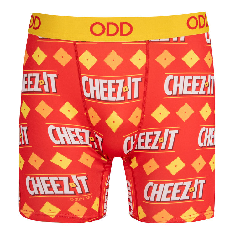 Odd Sox Men's Novelty Boxer Briefs (Snacks & Food)