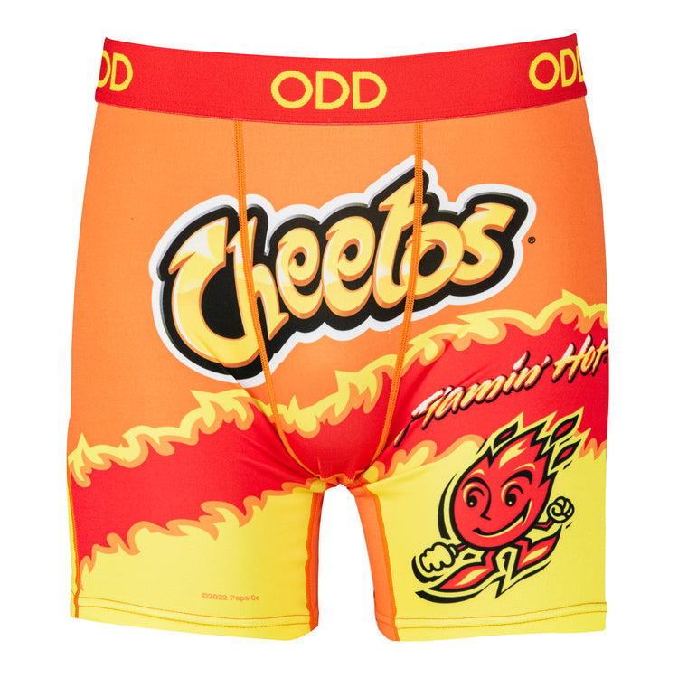 Odd Sox Men's Novelty Boxer Briefs (Snacks & Food)