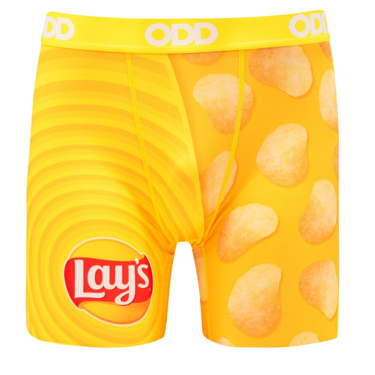 Odd Sox Men's Novelty Boxer Briefs (Snacks & Food)