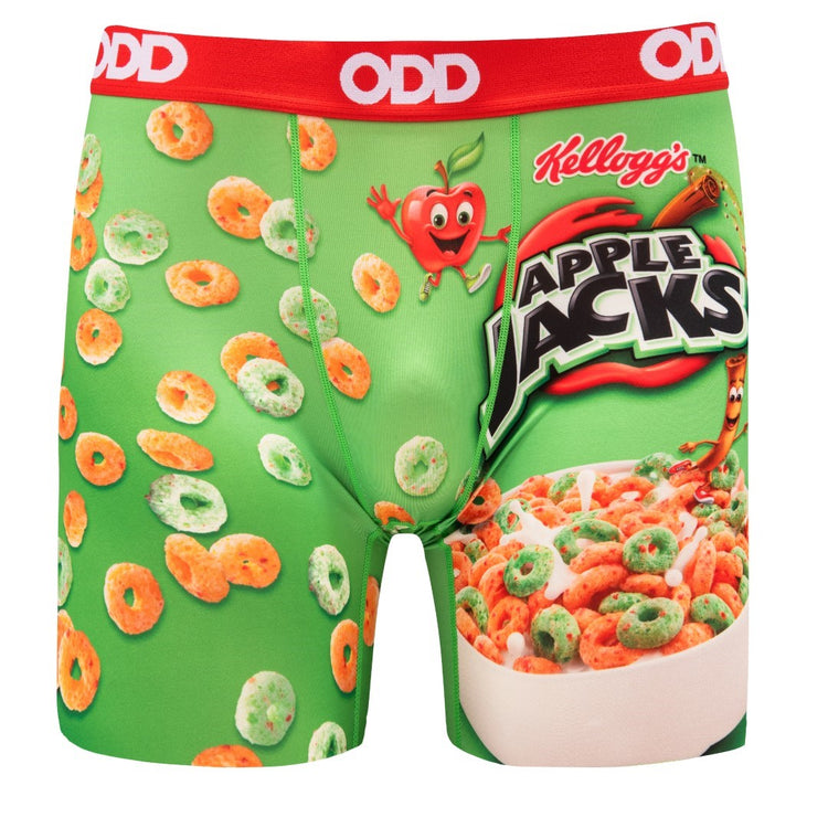 Odd Sox Men's Novelty Boxer Briefs (Snacks & Food)