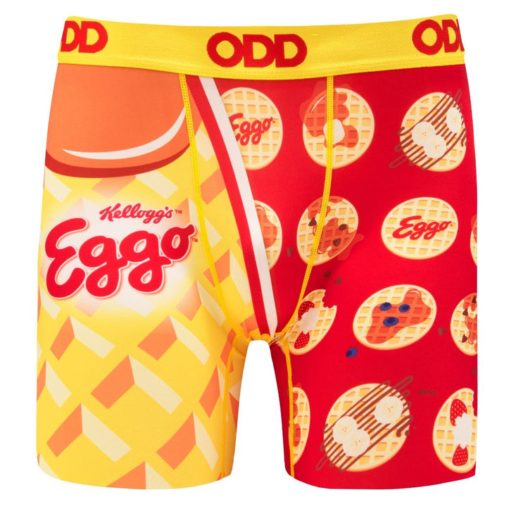 Odd Sox Men's Novelty Boxer Briefs (Snacks & Food)