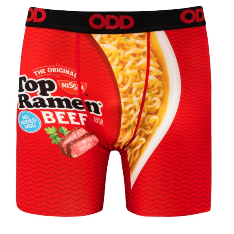 Odd Sox Men's Novelty Boxer Briefs (Snacks & Food)