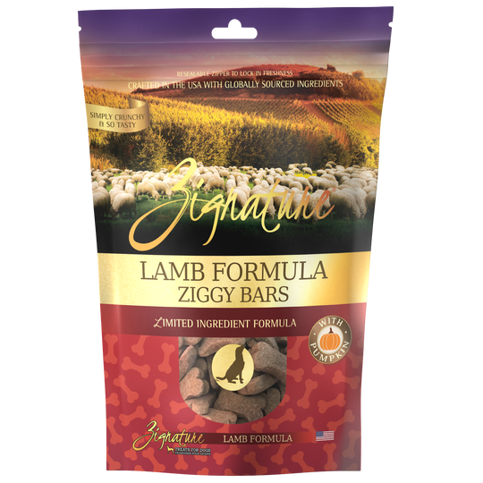 Zignature Ziggy Bars Dog Treats - 12 oz.