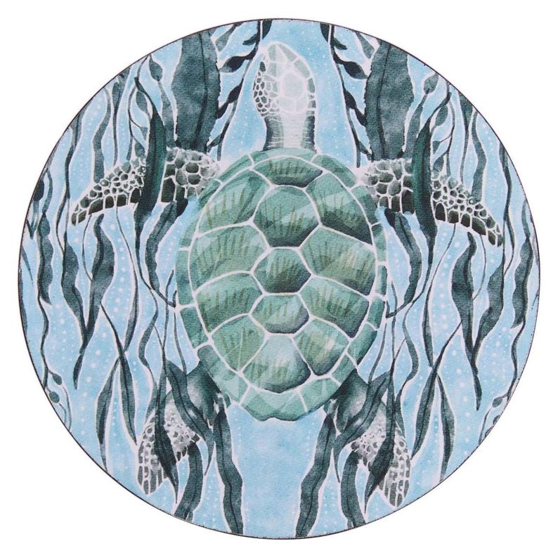 Round Sea Turtle Coasters - 4 pc.