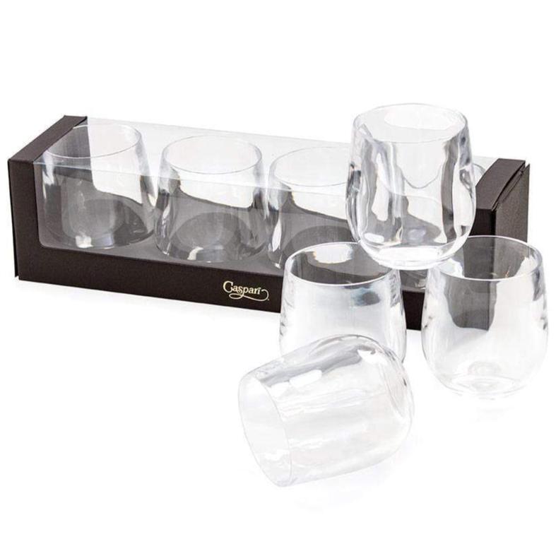 Caspari Acrylic Tumbler Gift Set, 12 oz. - 4 pc.