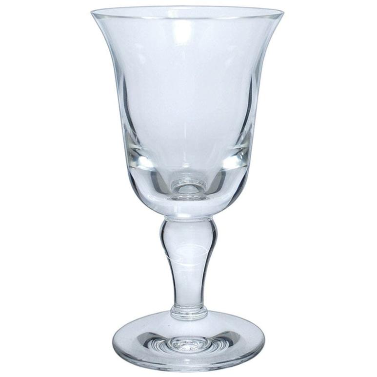 Caspari Acrylic Flared Clear Wine Glass (Tall)