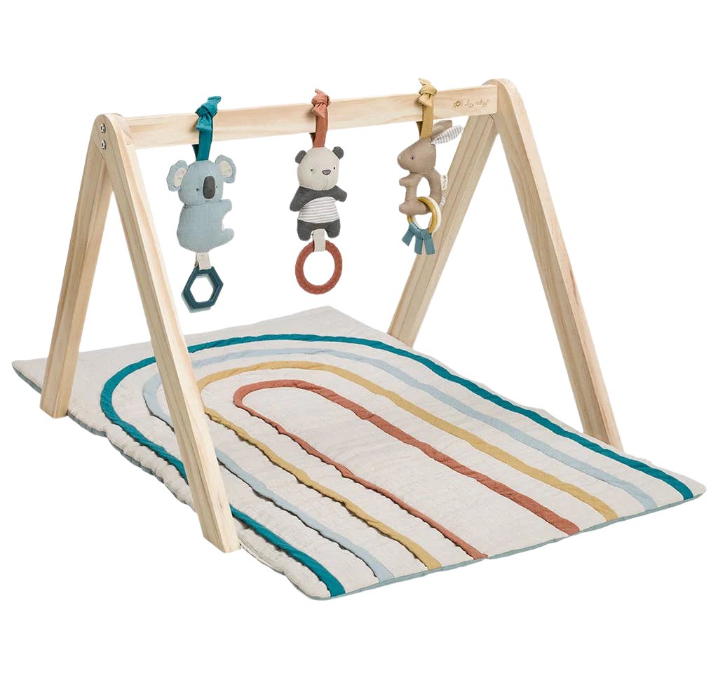 Bitzy Bespoke Rainbow Baby Activity Gym