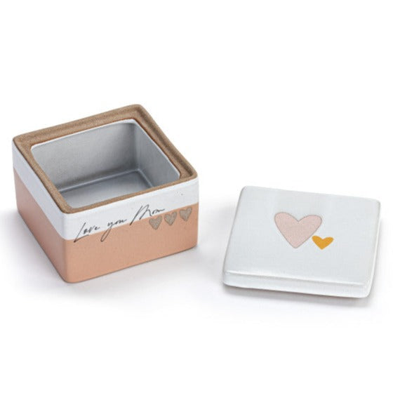 "Love You Mom" Keepsake Box